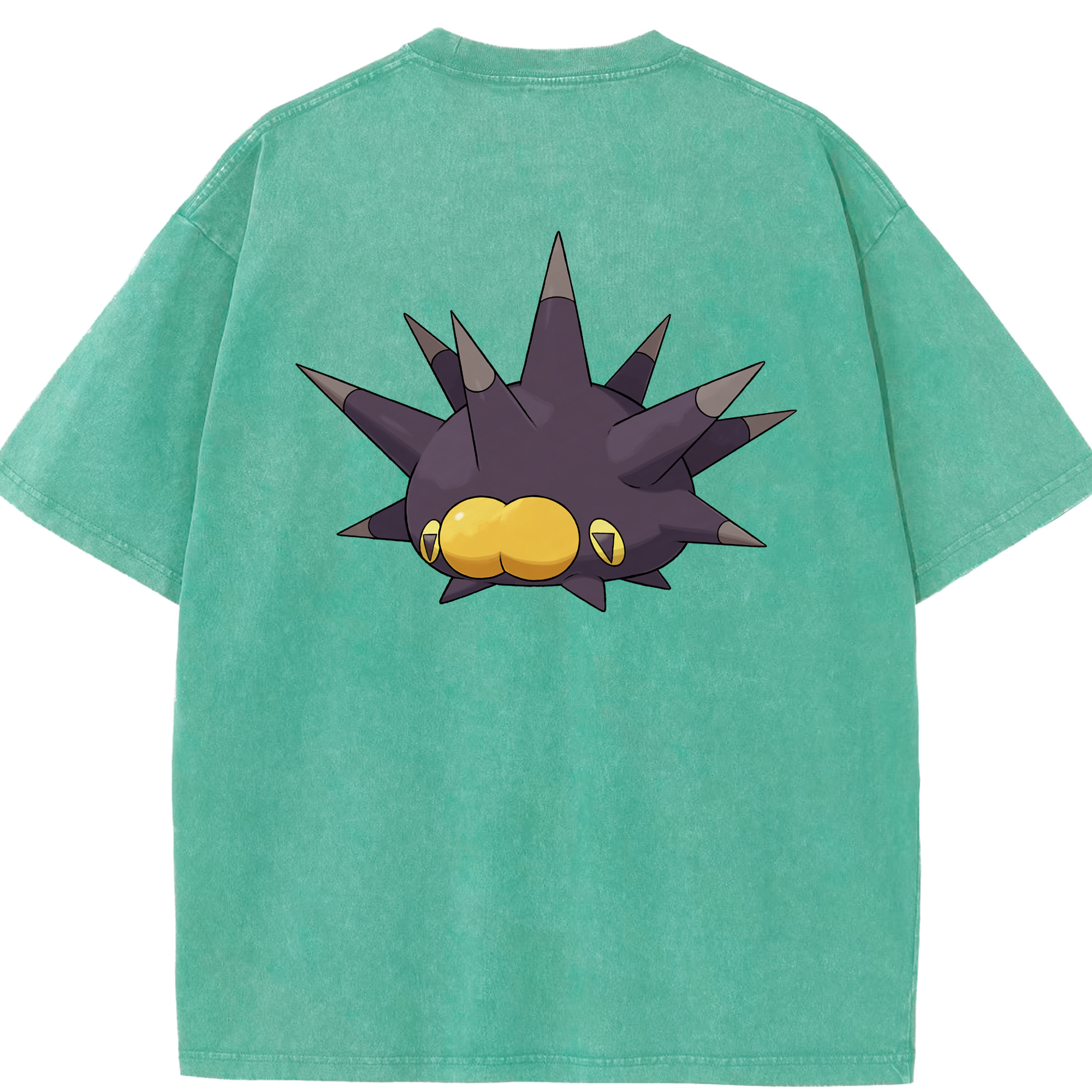 （画像用） ポケットモンスター Pokémon 綿100% ヴィンテージ風 半袖Tシャツ（背面プリント）